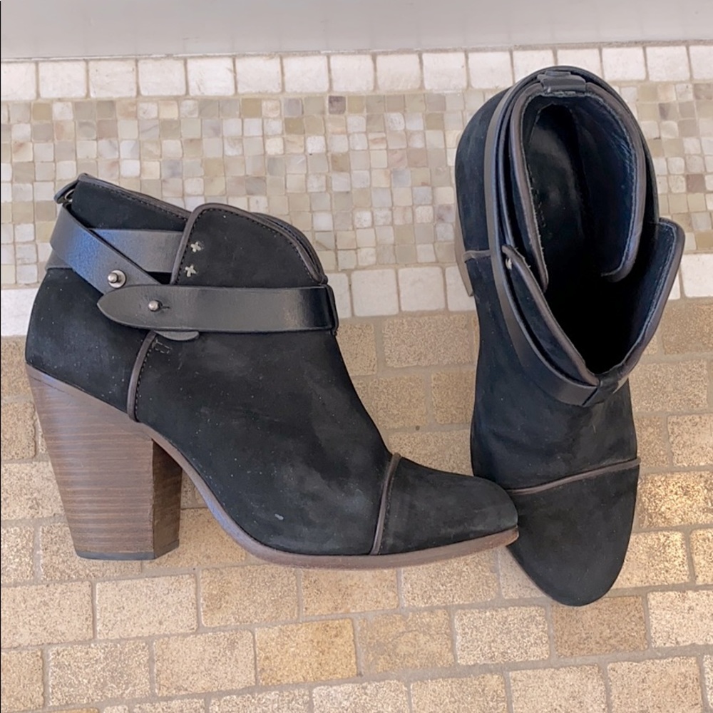 Rag & Bone Black Harrow Bootie
